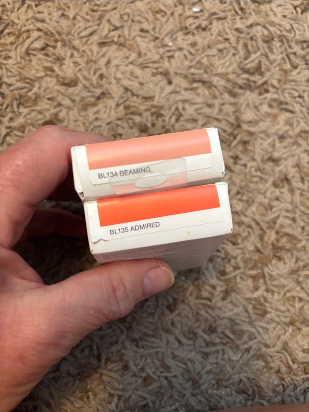 Zara Refillable BL134 Beaming & BL135 Admired Blush Pallet